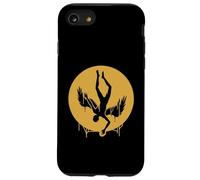 Icarus Falling Sun Silhouette Greek Mythology Minimalist Case for iPhone SE (2020) / 7/8