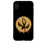 Icarus Falling Sun Silhouette Greek Mythology Minimalist Case for iPhone XS Max