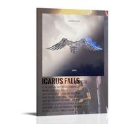 Icarus Falls Album Zayn Anti Splash Art Posters Living Room And Bedroom Hanging Paintings Suitable for Multiple Scenarios No Need for Punching Easy to Install Suitable for Gifts And Personal UseFrame-
