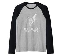 Icarus Greek Mythology Fly Too Close Greek Tragedy Raglan Baseball Tee