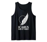 Icarus Greek Mythology Fly Too Close Greek Tragedy Tank Top
