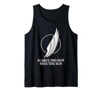 Icarus Greek Mythology Fly Too Close Greek Tragedy Tank Top