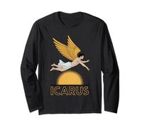 Icarus Sun Greek Mythology Ancient Greece History Fans Long Sleeve T-Shirt