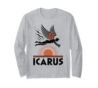 Icarus Sun Greek Mythology Ancient Greece History Fans Long Sleeve T-Shirt