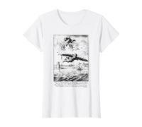 Icarus Sun Greek Mythology Ancient Greece History Value Graphic T-Shirt, Women, White, XS