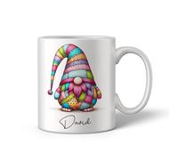 iCaseDesigner Personalised Gonk Gnome Mug - He Gonk Cup - 11oz Ceramic.