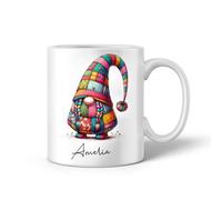 iCaseDesigner Personalised Gonk Gnome Mug - She Gonk Cup - 11oz Ceramic.