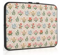 iCasso Laptop Sleeve 13 inch for MacBook Air 13-13.6 inch, Cute Laptop case for MacBook Pro 13 inch, Slim Protective Travel Carrying Case for MacBook Pro 14 inch, Chromebook, Hawthorne Floral