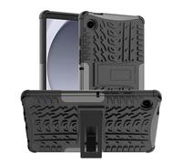 iCatchy Samsung Galaxy Tab A11 2025/A9 2023 8.7 Inch Case, Rugged Heavy Duty Dual Layer Shockproof Cover with Kickstand, SM-X130/X135/X110/X115/X117 (Black)