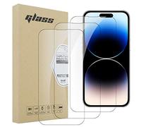 iCatchy Screen Protector Compatible with iPhone 14 Pro Phone High Transparency Tempered Glass Protection Film - 3 Pack