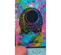 ICC Poster Wall Hanging Tapestries Tapestry Bohemian Decoration Psychedelic Hippie Large Vintage Gift Wall Hanging Dorm Decor Blanket Hippy Rasta Reggie Collage Mat Decoration (Multi)
