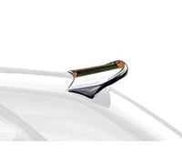 AUTO-STYLE Roof spoiler compatible with Audi A3 8P 3-doors 2003-2012, Schwarz