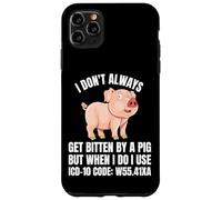 ICD-10 Code W55.41XA Humor Medical Coding Medics Coder Case for iPhone 11 Pro Max