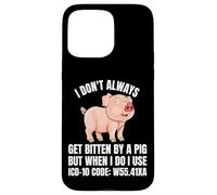 ICD-10 Code W55.41XA Humor Medical Coding Medics Coder Case for iPhone 15 Pro Max