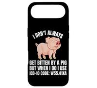 ICD-10 Code W55.41XA Humor Medical Coding Medics Coder Case for iPhone Air