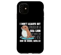 ICD-10 Code W56.12 Humor Medical Coding Medics Health Coder Case for iPhone 11