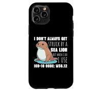 ICD-10 Code W56.12 Humor Medical Coding Medics Health Coder Case for iPhone 11 Pro