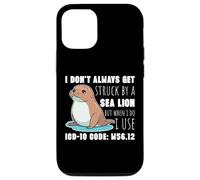 ICD-10 Code W56.12 Humor Medical Coding Medics Health Coder Case for iPhone 12/12 Pro