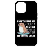 ICD-10 Code W56.12 Humor Medical Coding Medics Health Coder Case for iPhone 12 Pro Max