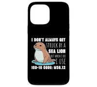ICD-10 Code W56.12 Humor Medical Coding Medics Health Coder Case for iPhone 13 Pro Max