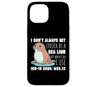 ICD-10 Code W56.12 Humor Medical Coding Medics Health Coder Case for iPhone 15