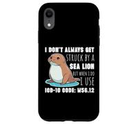 ICD-10 Code W56.12 Humor Medical Coding Medics Health Coder Case for iPhone XR