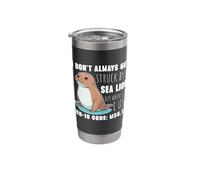 ICD-10 Code W56.12 Humor Medical Coding Medics Health Coder Stainless Steel Insulated Tumbler