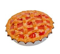 ICDKOYK 1/6 1/12 Dollhouse Applepie Dessert Fruit Pie Model Creative Miniature Scene Storytelling Living Room Models. Pretend Toy Small Food Pie Model Kitchen Accessories