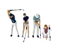 ICDKOYK 1/64 People Figures Miniature Golfer Model Realistic Diorama Accessories For Scenic Enhancements Landscapes Or Desktop Decorations. People Figures Can Be Match With Different Scenes