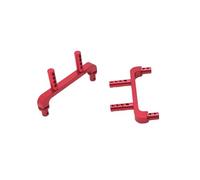 ICDKOYK 2pieces Aluminium Alloy RC Car Body Post Mounts Column For 1/18 Wltoys A949 RC Car Metal Upgrade Retrofit Housing Prop, red