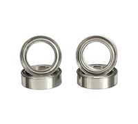 ICDKOYK 4pcs 4Pcs Bearing For RC 4Pcs Bearing For 1/14 LC Aluminium Alloy,4pack/lot 4Pcs Bearing For LC Sleek 4Pcs Bearing LC, 12x8x3.5mm