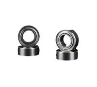 ICDKOYK 4pcs 4Pcs Bearing For RC 4Pcs Bearing For 1/14 LC Aluminium Alloy,4pack/lot 4Pcs Bearing For LC Sleek 4Pcs Bearing LC, 4 * 7 * 2.5mm