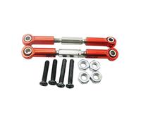 ICDKOYK 54-62MM Servo Steering Link For 1/14 LC Easy-to-Install 54-62MM Servo Steering Link For 1/14 LC Durable And High, red