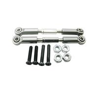 ICDKOYK 54-62MM Servo Steering Link For 1/14 LC Easy-to-Install 54-62MM Servo Steering Link For 1/14 LC Durable And High, titanium color