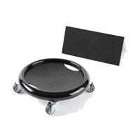 ICDKOYK Abdominal Exercises Wheel With Elbow Support Sliding Discs For Exercise Strengthening Core And Building Muscle Ab Wheel, black