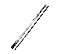 ICDKOYK Billiard Pool Cue Stick Professional Two Section Split Beginners Practice Billiard Pool Cue Stick Professional 9 Ball Portable Home Bar Game, black, 146.5cm