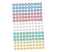 ICDKOYK Bingo Balls Tally Ball Raffle Balls Multicolor Number Fun Games Birthday Events These Bingo Are Also Portable For With Numbers 1-150 Raffle Multicolor Durability Birthday Party