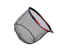 ICDKOYK Brail Net Head Removable Hand Net Fishing Tool Strong Lightweight Waterproof Rubber Coating Efficient For Fishing Adventures Anti-adhesive Hook Fishes, 35cm