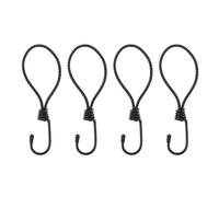 ICDKOYK Bungee Cord With Hooks Durable Rubber Canopy Ties With Reflective For Camping Trips And Securing Outdoor Down Strap for Buckle Carabiner Opening Hook