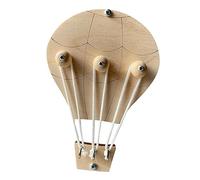 ICDKOYK Busy Board DIY Wooden Sensory Toy for Airplane Travel, Hot Air Balloon