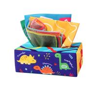 ICDKOYK Busy Pull Tissues Kids Early Learning Sensory Development Tissue Box Play Paper Toys Fun Rub Soft Colorful Scarf Kids Early Learning Dance Scarf Interactive Toys , 10 silk 3