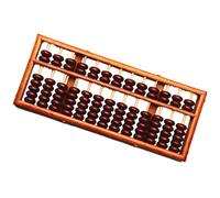 ICDKOYK Calculator Vintage Wooden Abacus 13 Digit Wood Abacus Learning Tool Vintage Style For Children Arithmetic Fun 13 Column For Adults Kids Math Children
