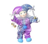 ICDKOYK Collectible Clown Doll Clown Figure Doll Lively Kids Adults With Movable Joints Figure Halloween Ornaments