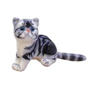 ICDKOYK Cute Plush Toys Stuffed Decoration Supplies Craft Simulation Cat Plush Toys Sofa Centerpieces with Cozy Cushion Comfort Cats Pillow Decorative Skin Friendly Cushion Gift