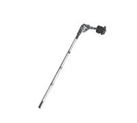ICDKOYK Cymbal Stand Adjustable Extension Cymbal Holder Metal Ratchet Clamp Easy To Install Practical Drum Percussion Holder Rack Stand Support For Standard Drum Set, Single Direction, 1.25x4.6cm