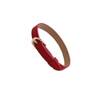 ICDKOYK Doll Belt Dollhouse Miniature Doll Belt Model Accs Exciting Simulation Toy To Inspire Imaginative Play Clothes With Buckle Kids Pretend Toys, Red, 22x1.2x0.8cm