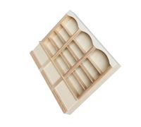 ICDKOYK Dollhouse Cabinet Wood Furniture Creates Engaging Spaces In Miniature Dollhouse Environments Will Become More Realistic. Can Pretend For Decorating Dolls' Scene With Wood Shelves