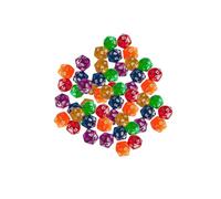 ICDKOYK Durable Polyhedral Dices Multi Colored D20 Dice Set With 60 Acrylic Dices Card Games And Gift Giving Easy Reading And Viewing. 20 Sided Are Made Of Acrylic