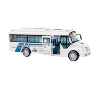 ICDKOYK Electric Bus Toy With Sounds Lights Provides Educational Fun While Cultivating Coordination Skills For Children City Bus Toy For Kids Diecast Inertia Vehicle