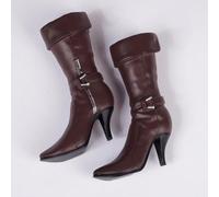 ICDKOYK Elegant 1/6 Female High Heeled Boots Crafted For 12inch Action Figure Accessories Delivering Style And Fashion Excellence 12inch Action Figure Boots 1/6 Female